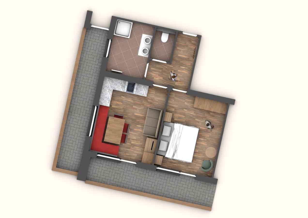 Haus Raetia Apartment Serfaus Phòng bức ảnh